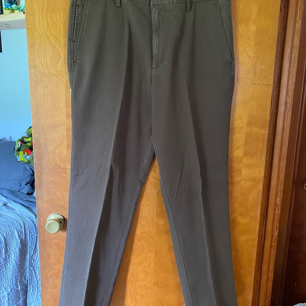 Dockers Brown Chinos Classic Straight-Leg